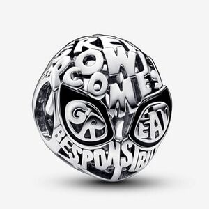 Authentic NEW Pandora Marvel Spider-Man Mask Charm S925ALE